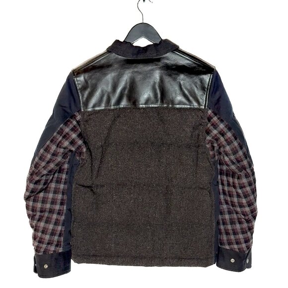 Junya Watanabe Comme Des Garçons Navy Blue Down Blazer Jacket - Picture 3 of 9